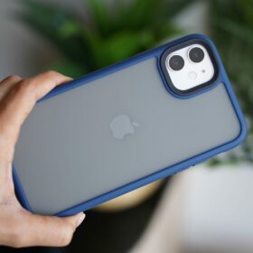 Pacific Blue Drop Proof Sleek Matte Case for iPhone 11