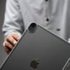 iPad Air 11th/5th/4th Gen 2025/2024/2022/2021/2020 Grey Transparent Case 10.9 inch/M3,M2 Chip