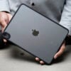 iPad Air 11th/5th/4th Gen 2025/2024/2022/2021/2020 Black Transparent Case 10.9 inch/M3,M2 Chip