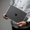 iPad Air 11th/5th/4th Gen 2025/2024/2022/2021/2020 Frosted White Transparent Case 10.9 inch/M3,M2 Chip