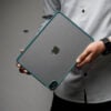 iPad Air 5th/4th 11 Gen 2025/2024/2022/2021/2020 Pine Green Transparent Case 10.9 inch/M3,M2 Chip