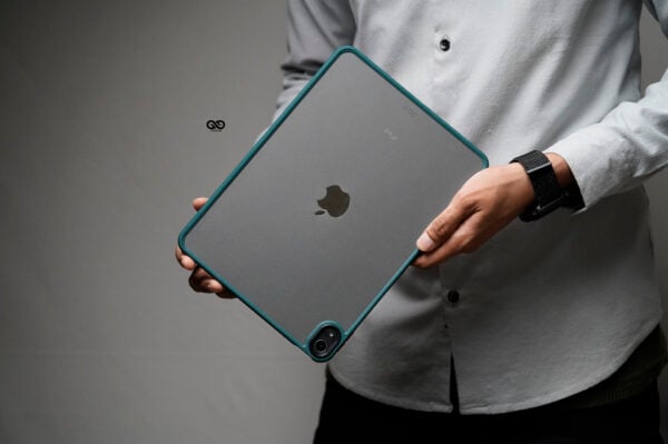 iPad Air 5th/4th 11 Gen 2025/2024/2022/2021/2020 Pine Green Transparent Case 10.9 inch/M3,M2 Chip