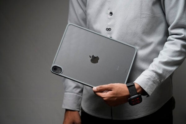 iPad Air 11th/5th/4th Gen 2025/2024/2022/2021/2020 Grey Transparent Case 10.9 inch/M3,M2 Chip - Image 6
