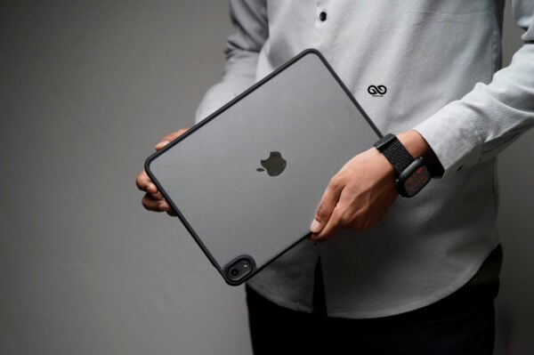 iPad Air 11th/5th/4th Gen 2025/2024/2022/2021/2020 Black Transparent Case 10.9 inch/M3,M2 Chip - Image 7