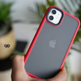 Red Drop Proof Sleek Matte Case for iPhone 11