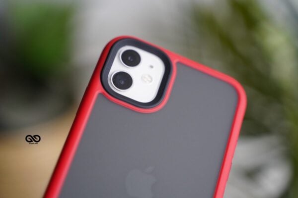 Red Drop Proof Sleek Matte Case for iPhone 11 - Image 9