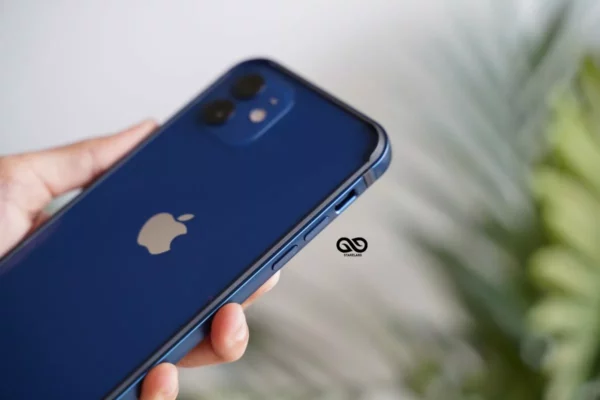 Lapis Blue Fiber Bumper for iPhone 12 Mini (Bumper, not a Case)