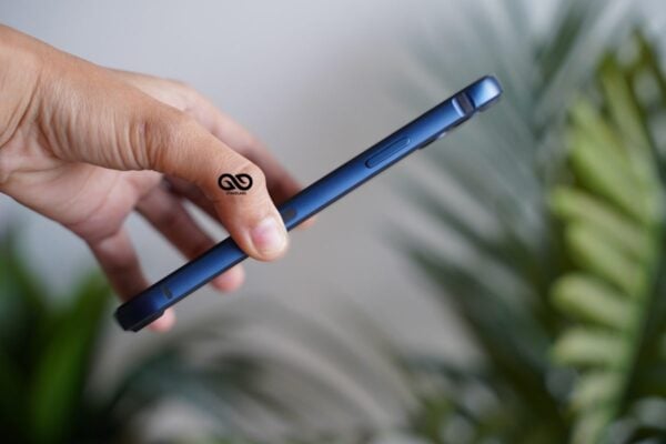 Lapis Blue Fiber Bumper for iPhone 12 Mini (Bumper, not a Case) - Image 15