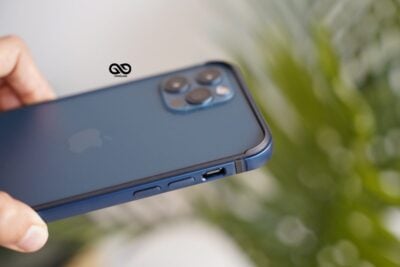 Lapis Blue Fiber Bumper for iPhone 12 Pro Max (Bumper, not a Case) 16 Lapis Blue Fiber Bumper for iPhone 12 Pro Max (Bumper, not a Case)