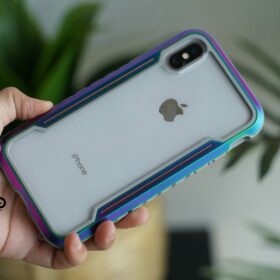 Iridescent Tactical Defense Case for iPhone X/ Xs