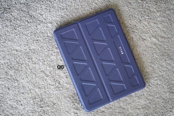 iPad Air 2/ iPad Pro 9.7 3D Design Blue Flip Case - Image 4