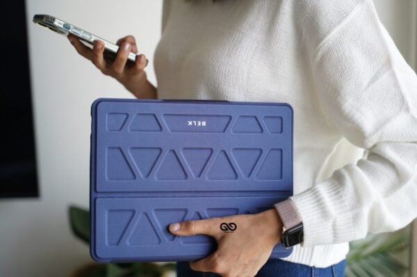 iPad Air 2/ iPad Pro 9.7 3D Design Blue Flip Case - Image 16