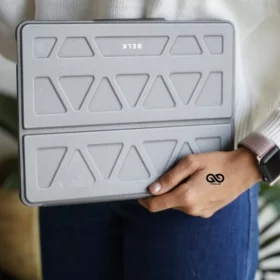 iPad 10.2 inch 3D Design Grey Flip Case