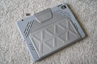 iPad Air 2/ iPad Pro 9.7 3D Design Grey Flip Case
