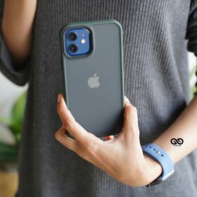 Dark Olive Drop Proof Sleek Matte Case for iPhone 12