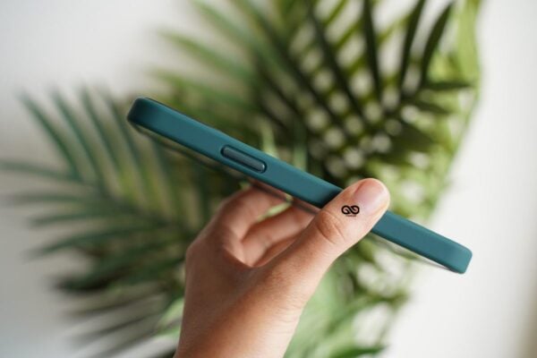 Pine Green Drop Proof Sleek Matte Case for iPhone 12 Mini - Image 2