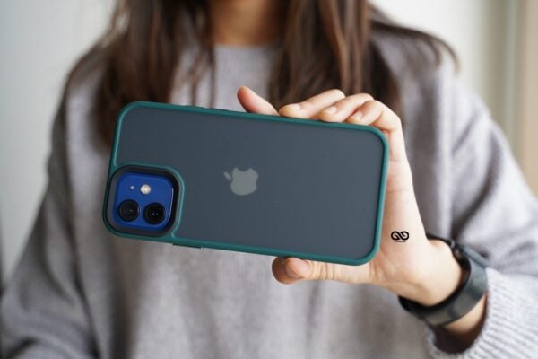 Pine Green Drop Proof Sleek Matte Case for iPhone 12 Mini - Image 6