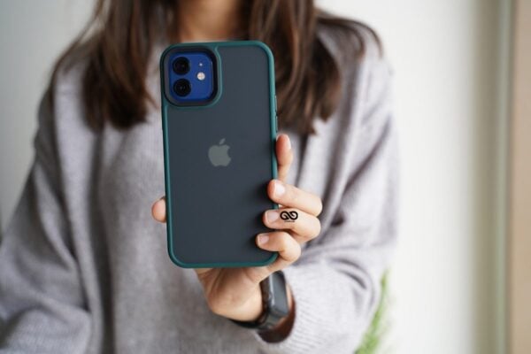 Pine Green Drop Proof Sleek Matte Case for iPhone 12 Mini