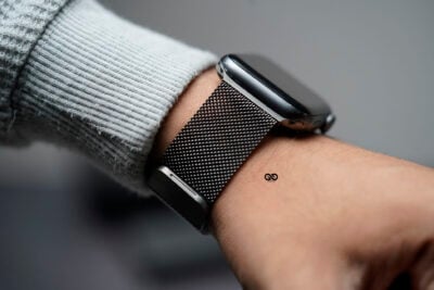 Milanese magnetic metal loop strap Space Grey for Apple Watch 44MM 45MM 46MM Series 4 5 6 7 8 9 10 SE SE 2 Gen