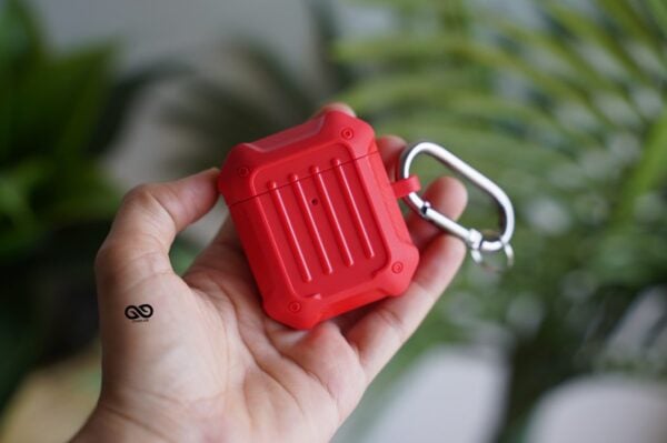 Red Armor Airpods 1/2 Case - Image 5
