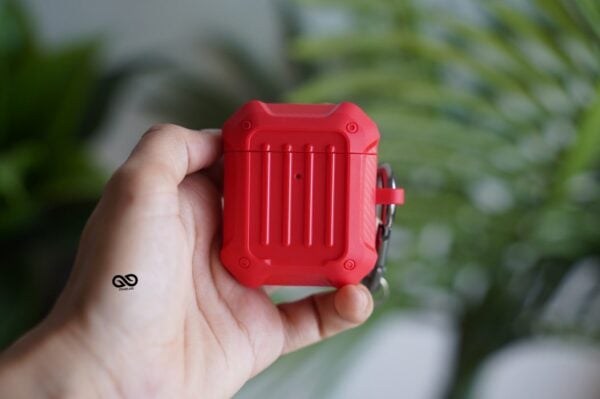 Red Armor Airpods 1/2 Case - Image 7