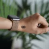 Milanese Magnetic Metal loop Strap Rose Gold For Apple Watch 44MM 45MM 46MM Series 4 5 6 7 8 9 10 SE SE 2 Gen