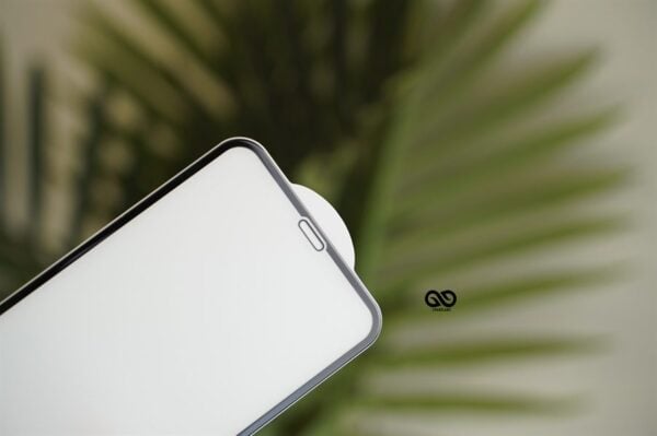iPhone XS Max Matte Edge to Edge full screen Tempered glass - Image 4
