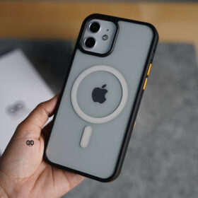 Magsafe Black Transparent Drop Proof Sleek Case for iPhone 12 Pro