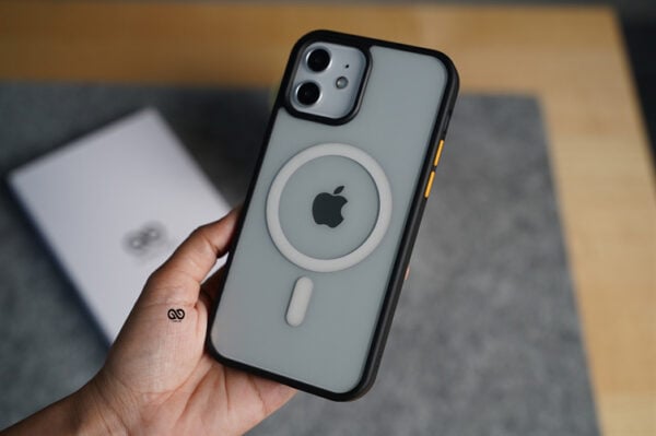 Magsafe Black Transparent Drop Proof Sleek Case for iPhone 12 Pro