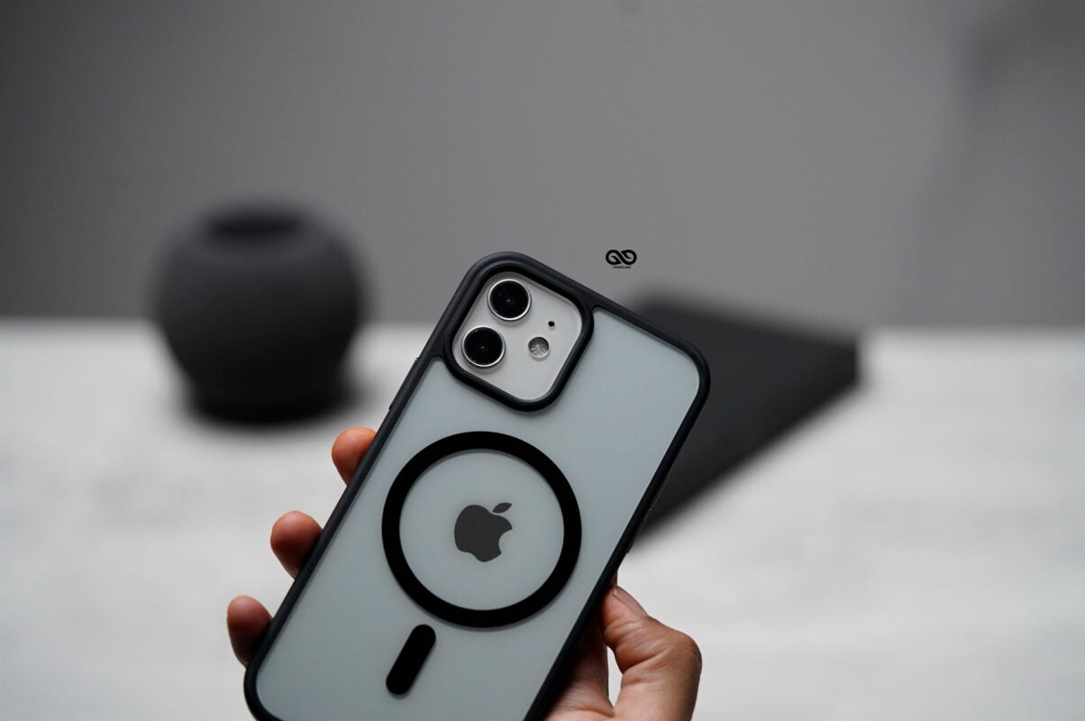 Magsafe Black Transparent Drop Proof Sleek Case for iPhone 12