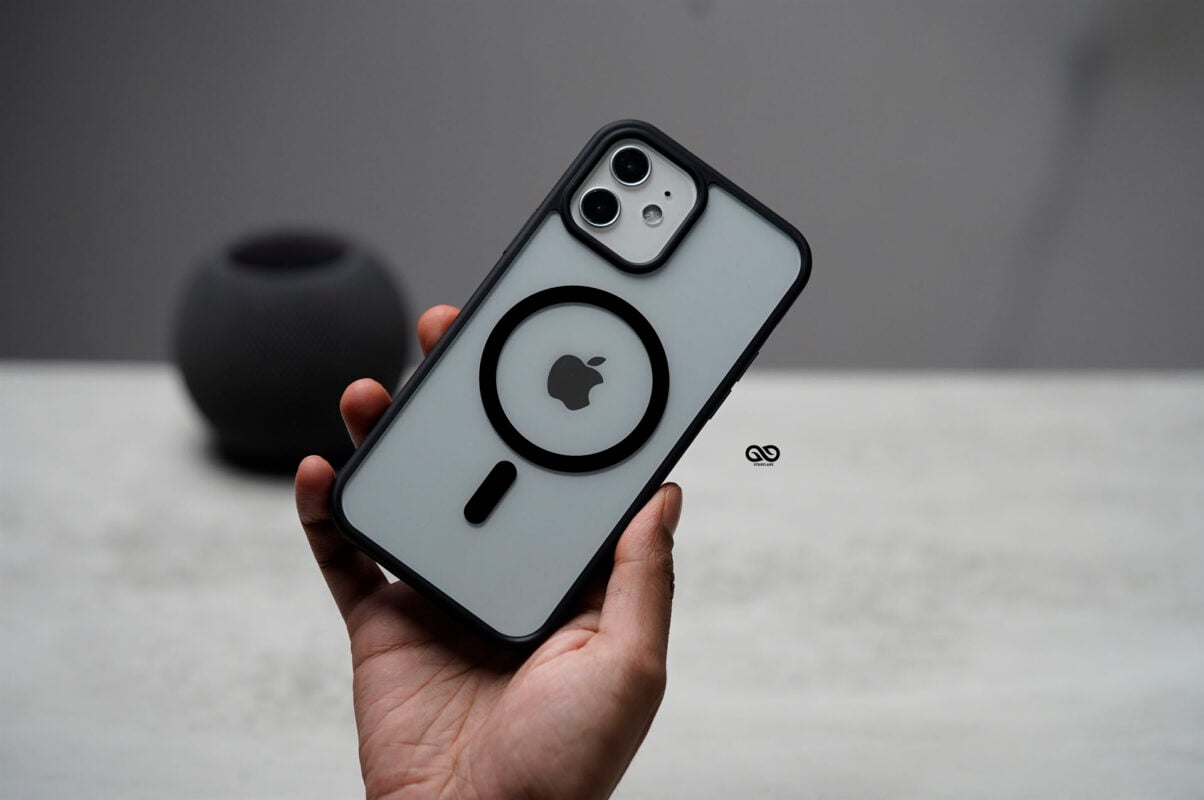 Magsafe Black Transparent Drop Proof Sleek Case for iPhone 12
