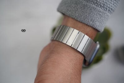 Titanium Matte Finish Detachable Link Strap With Magnetic Closure For Apple Watch 44MM 45MM 46MM Series 4 5 6 7 8 9 10 11 (SE 2 3 Gen) 171 Titanium Matte Finish Detachable Link Strap With Magnetic Closure For Apple Watch 44MM 45MM 46MM Series 4 5 6 7 8 9 10 11 (SE 2 3 Gen)