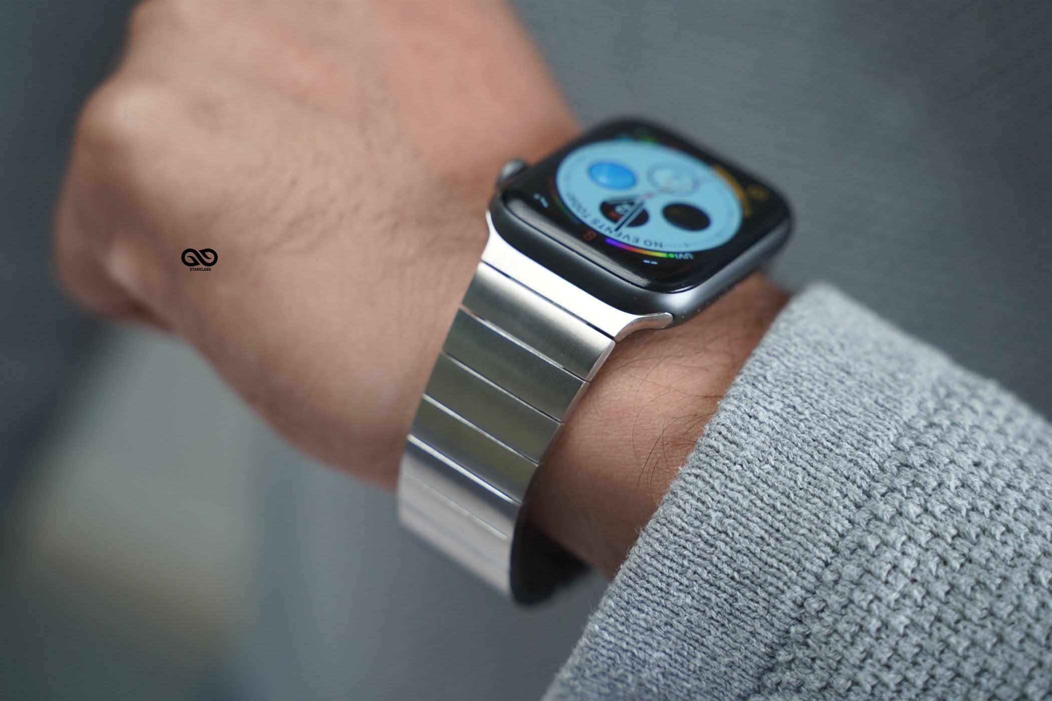 Titanium Matte Finish Detachable Link Strap With Magnetic Closure For Apple Watch 44MM 45MM 46MM Series 4 5 6 7 8 9 10 11 (SE 2 3 Gen) 74 Titanium Matte Finish Detachable Link Strap With Magnetic Closure For Apple Watch 44MM 45MM 46MM Series 4 5 6 7 8 9 10 11 (SE 2 3 Gen) - Image 74