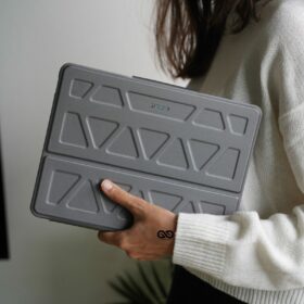 iPad Pro 2021 M1/2020/2018 3D Design Grey Flip Case 11 inch and 12.9 inch
