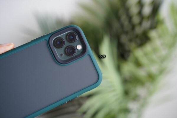 Pine Green Drop Proof Sleek Matte Case for iPhone 11 Pro Max - Image 3