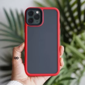 Red Drop Proof Sleek Matte Case for iPhone 11 Pro