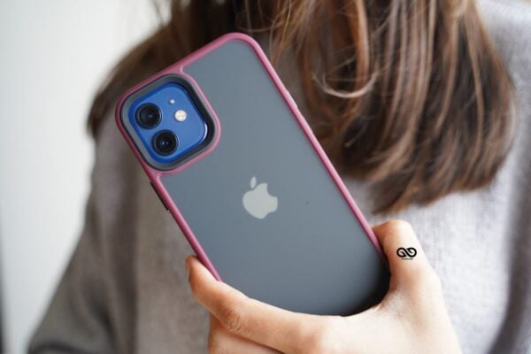 Wine Red Drop Proof Sleek Matte Case for iPhone 12 Mini