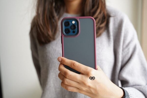 Wine Red Drop Proof Sleek Matte Case for iPhone 12 Pro Max