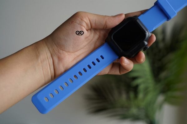 Waterproof silicone strap with bumper for Apple Watch 44MM Series 4 5 6 7 8 9 SE SE 2 Gen - Image 27