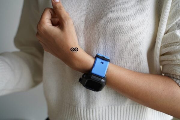Waterproof silicone strap with bumper for Apple Watch 44MM Series 4 5 6 7 8 9 SE SE 2 Gen - Image 28