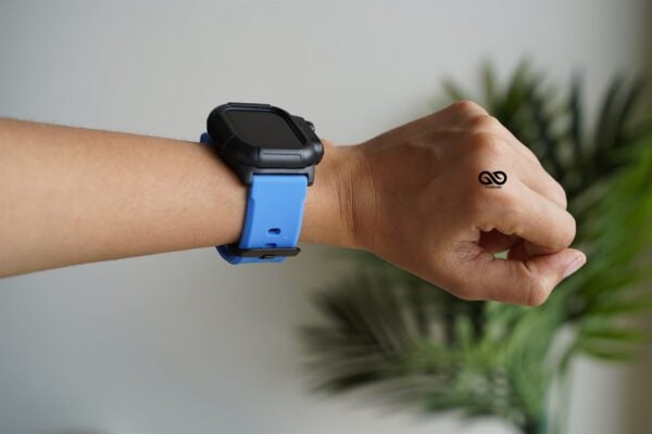 Waterproof silicone strap with bumper for Apple Watch 44MM Series 4 5 6 7 8 9 SE SE 2 Gen - Image 30