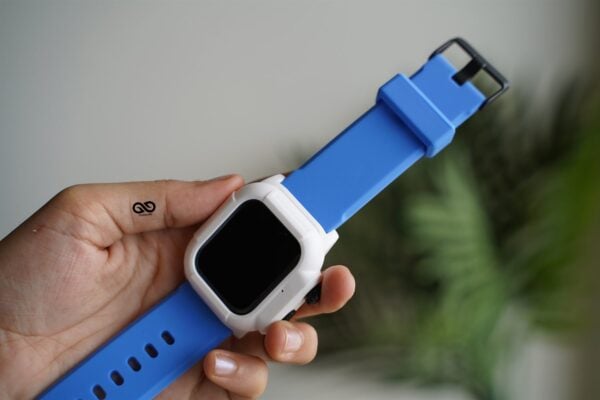 Waterproof silicone strap with bumper for Apple Watch 44MM Series 4 5 6 7 8 9 SE SE 2 Gen - Image 32