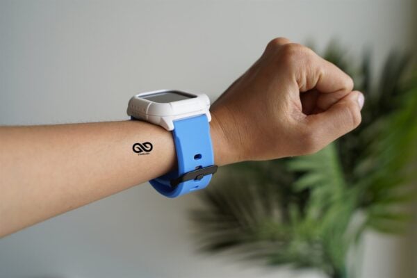 Waterproof silicone strap with bumper for Apple Watch 44MM Series 4 5 6 7 8 9 SE SE 2 Gen - Image 35