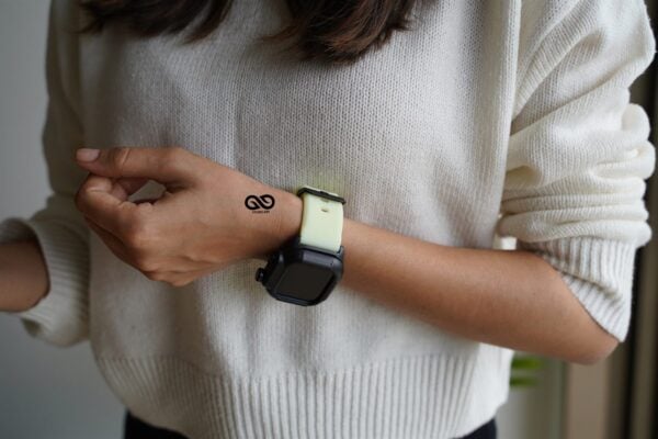 Waterproof silicone strap with bumper for Apple Watch 44MM Series 4 5 6 7 8 9 SE SE 2 Gen - Image 40