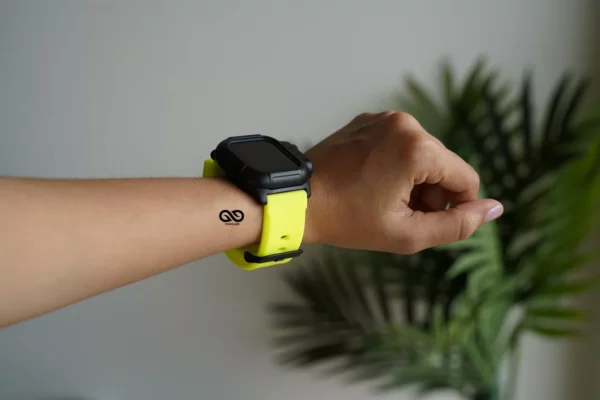 Waterproof silicone strap with bumper for 45mm Series 7 Series 8 And Series 9 - Image 24