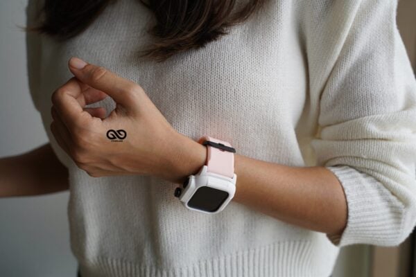 Waterproof silicone strap with bumper for Apple Watch 44MM Series 4 5 6 7 8 9 SE SE 2 Gen - Image 78