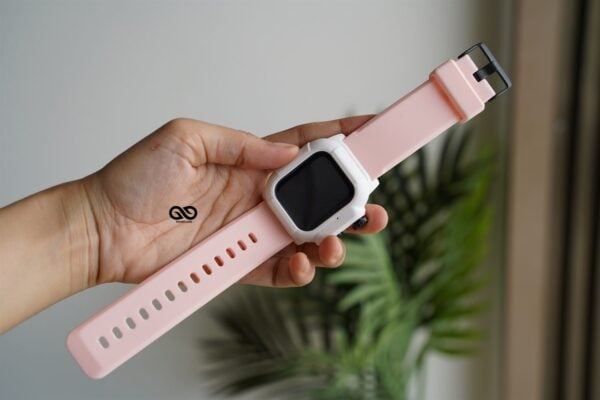 Waterproof silicone strap with bumper for Apple Watch 44MM Series 4 5 6 7 8 9 SE SE 2 Gen - Image 81