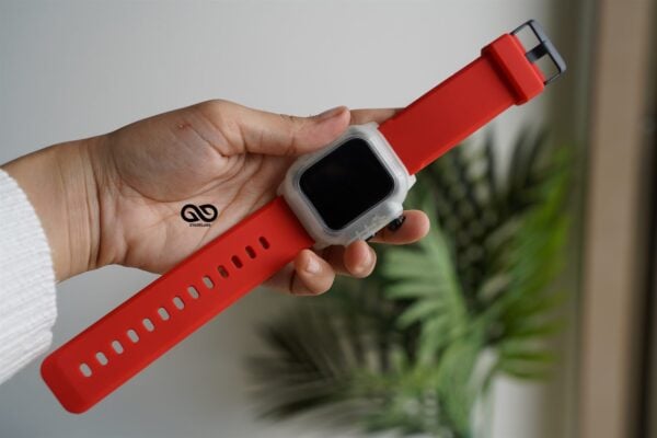 Waterproof silicone strap with bumper for Apple Watch 44MM Series 4 5 6 7 8 9 SE SE 2 Gen - Image 124