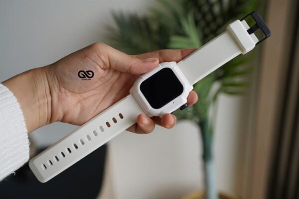Waterproof silicone strap with bumper for Apple Watch 44MM Series 4 5 6 7 8 9 SE SE 2 Gen - Image 102