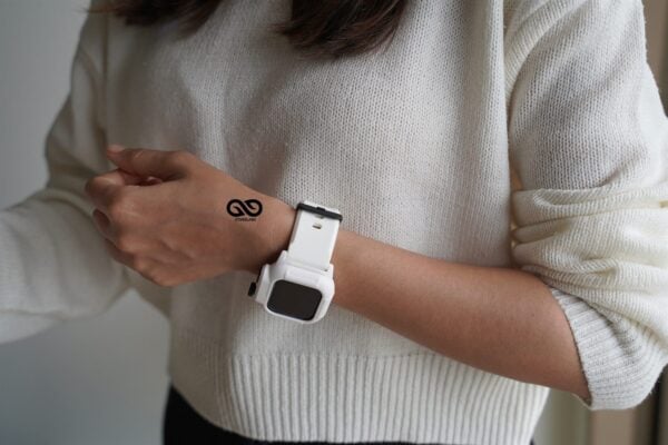 Waterproof silicone strap with bumper for Apple Watch 44MM Series 4 5 6 7 8 9 SE SE 2 Gen - Image 104